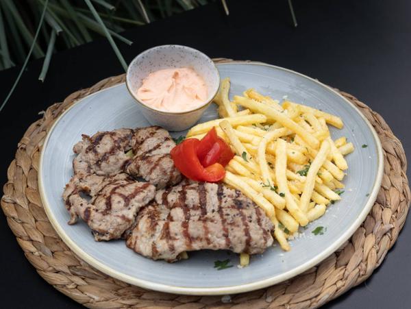 Ceafa de Porc la Gratar (fără garnitură)